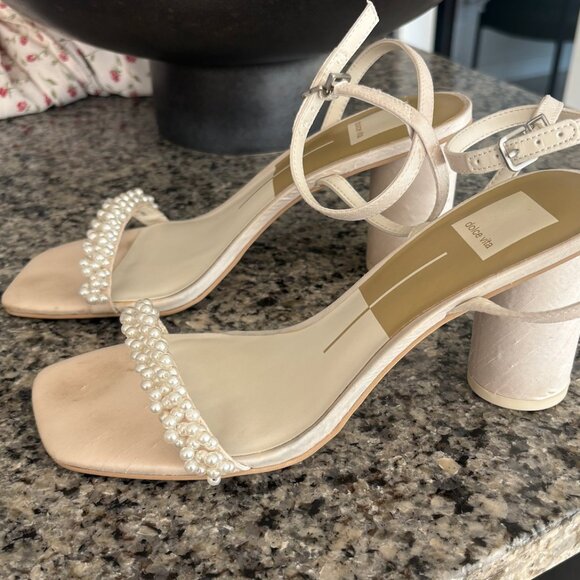 Dolce Vita Nory‑ Heels – Natural – Size 7.5 - Picture 1 of 3